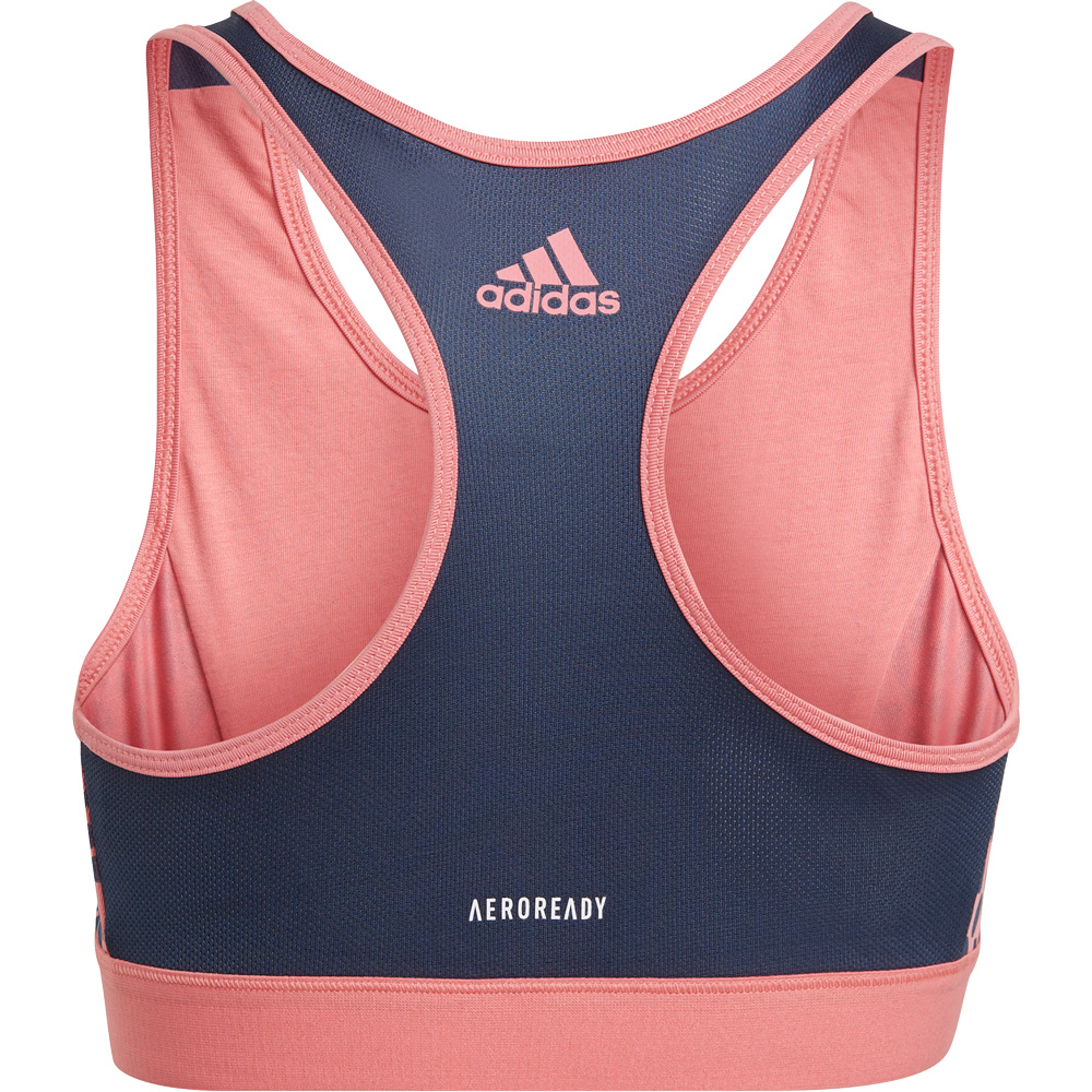 Designed To Move Leopard Sports Bra Girls hazy rose