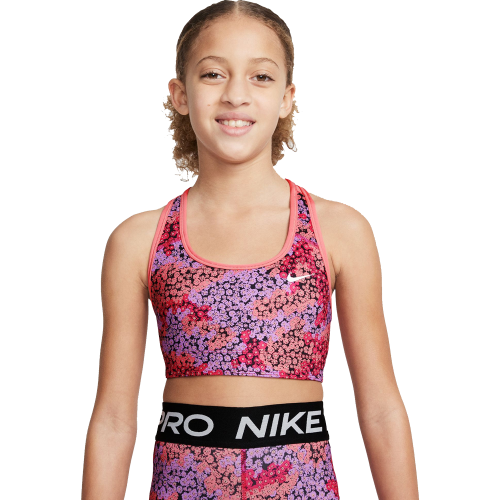 Dri-Fit Swoosh Sports Bra Girls pink salt