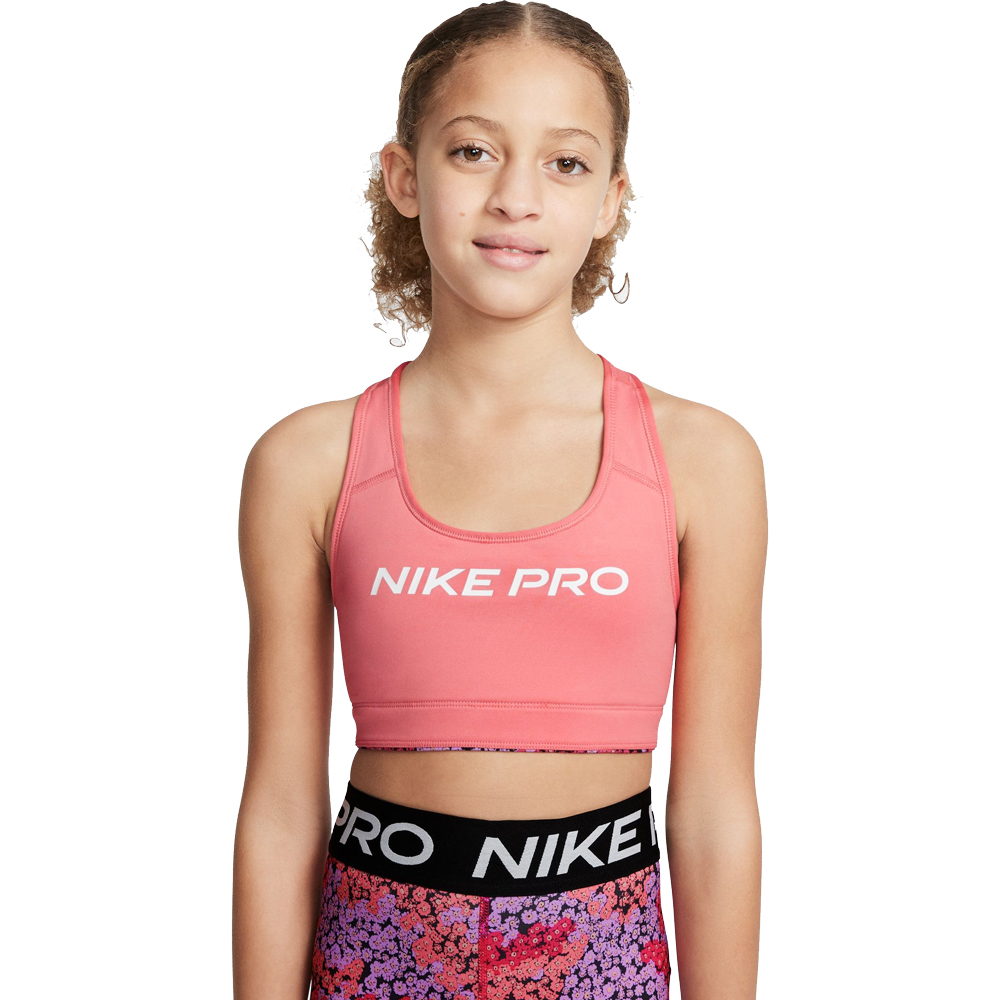 Dri-Fit Swoosh Sports Bra Girls pink salt