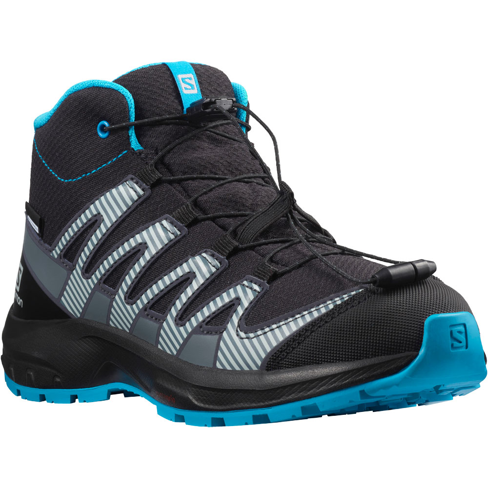 XA Pro V8 MID CSWP Wanderschuhe Kinder black