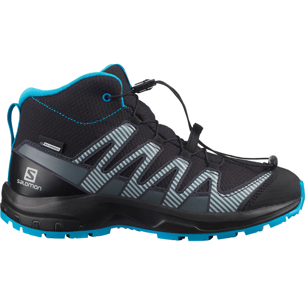 XA Pro V8 MID CSWP Wanderschuhe Kinder black