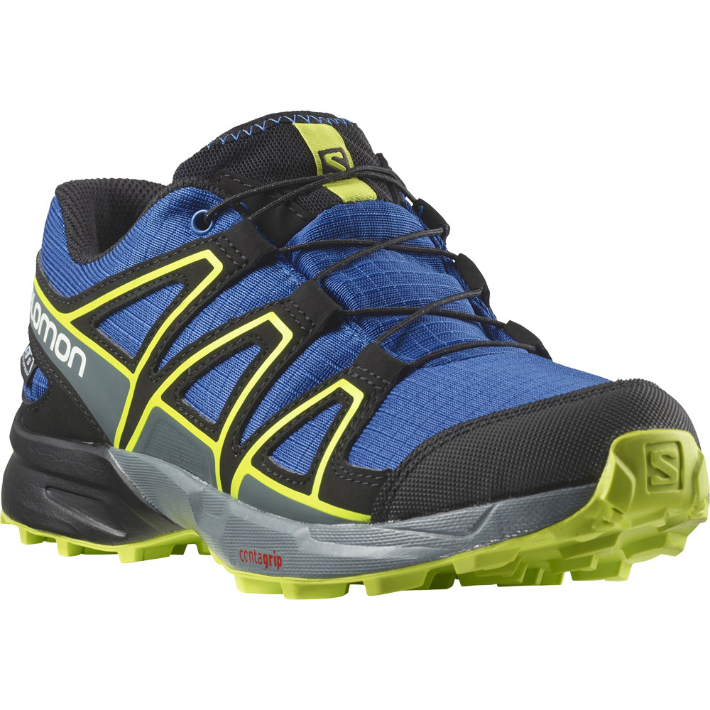 Speedcross Climasalomon™ Waterproof Trail Running Shoes Kids nautical blue