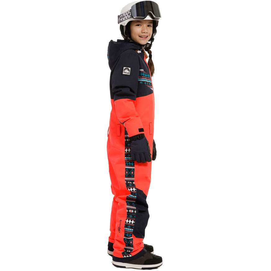 Suzanne-R Junior Snow Suit Girls hot coral