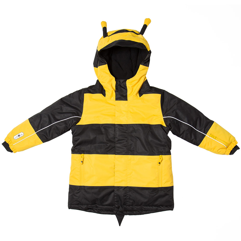 Bee Snowsuit 2-Parts Kids yellow-black