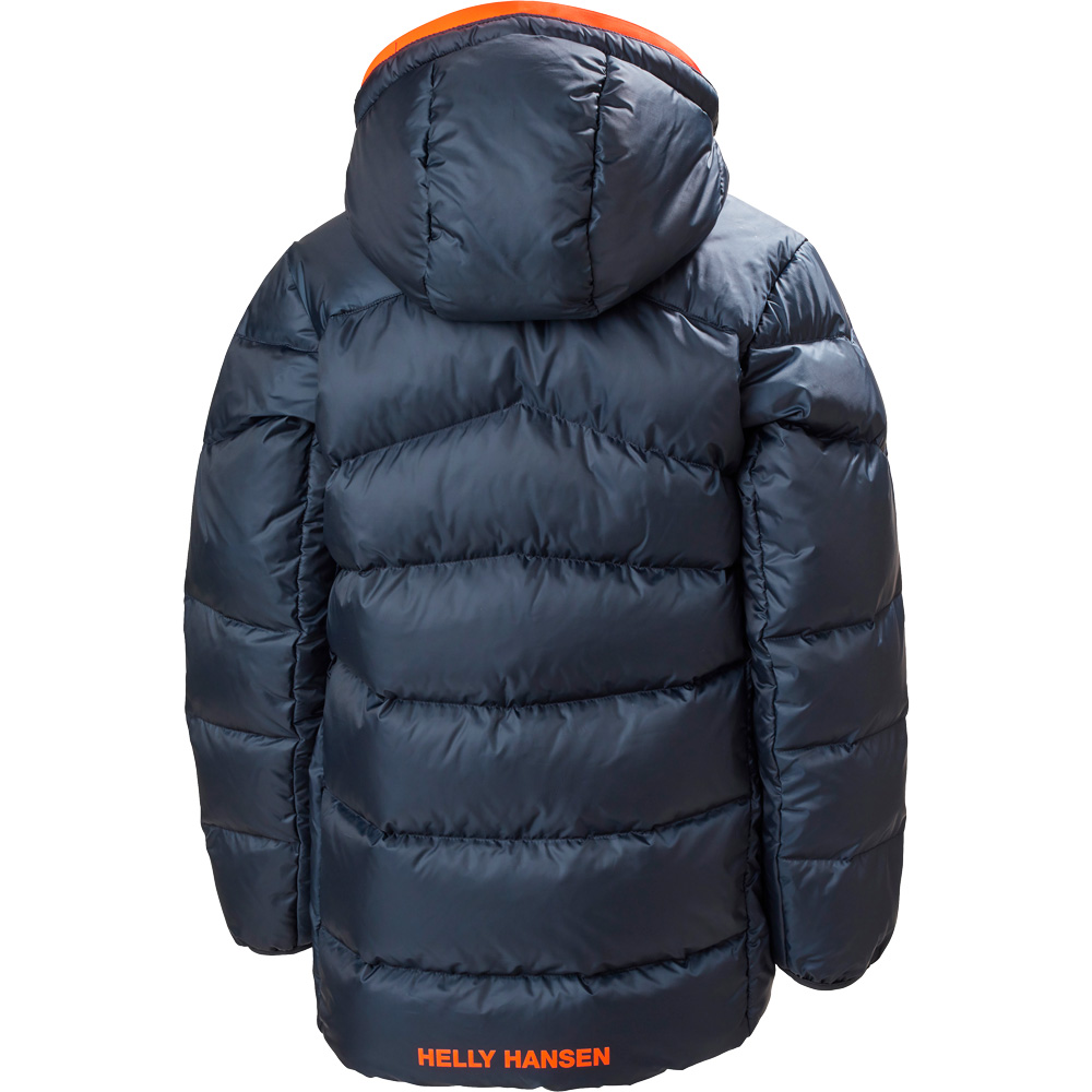 Isfjord Daunenjacke Kinder navy