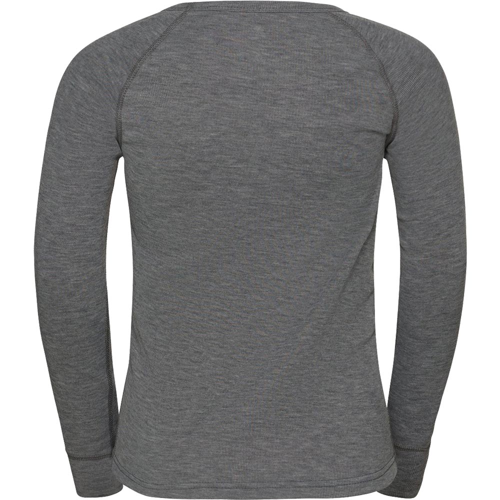 Active Warm Eco Longsleeve Kids odlo steel grey melange