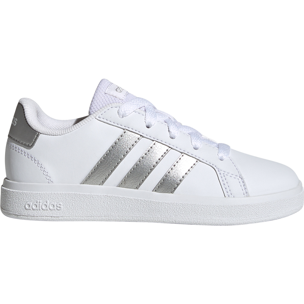 Grand Court 2.0 Tennis Lace-Up Sneaker Kids footwear white