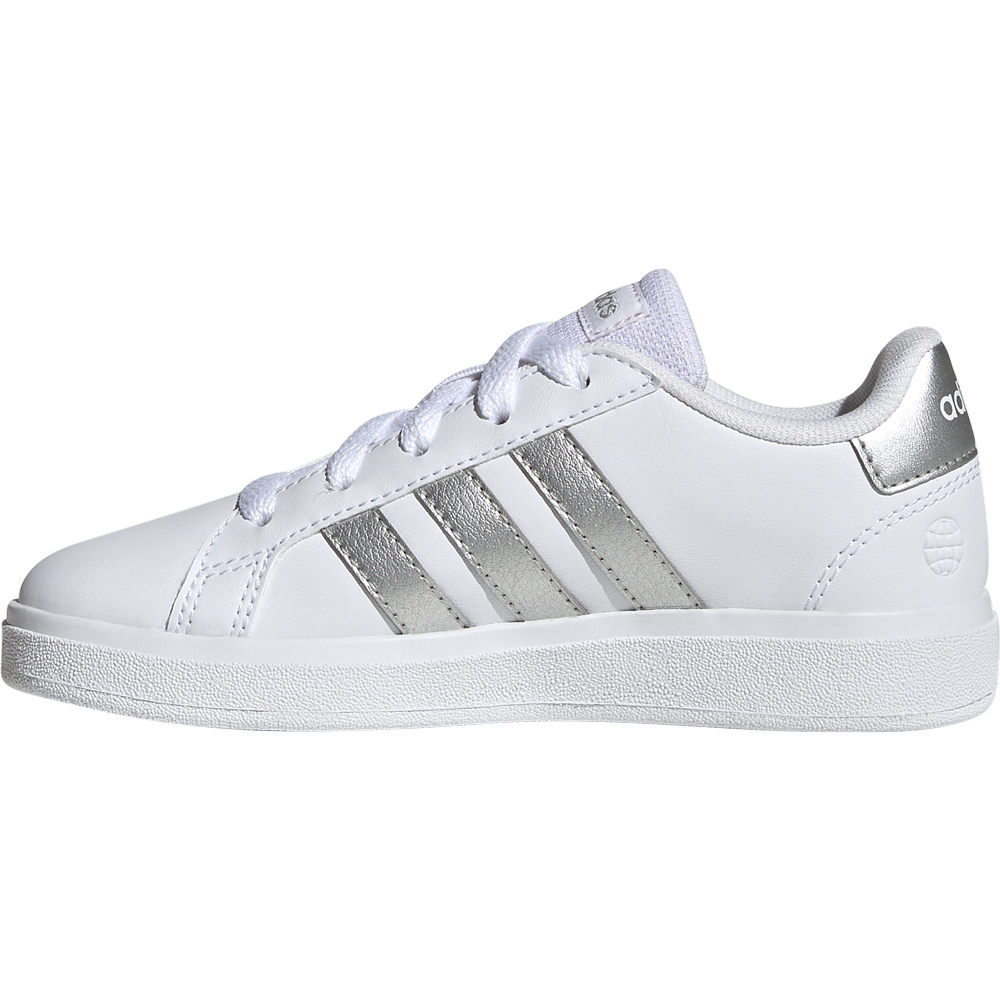 Grand Court 2.0 Tennis Lace-Up Sneaker Kids footwear white