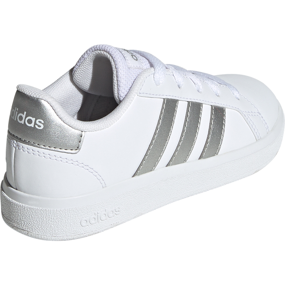 Grand Court 2.0 Tennis Lace-Up Sneaker Kids footwear white