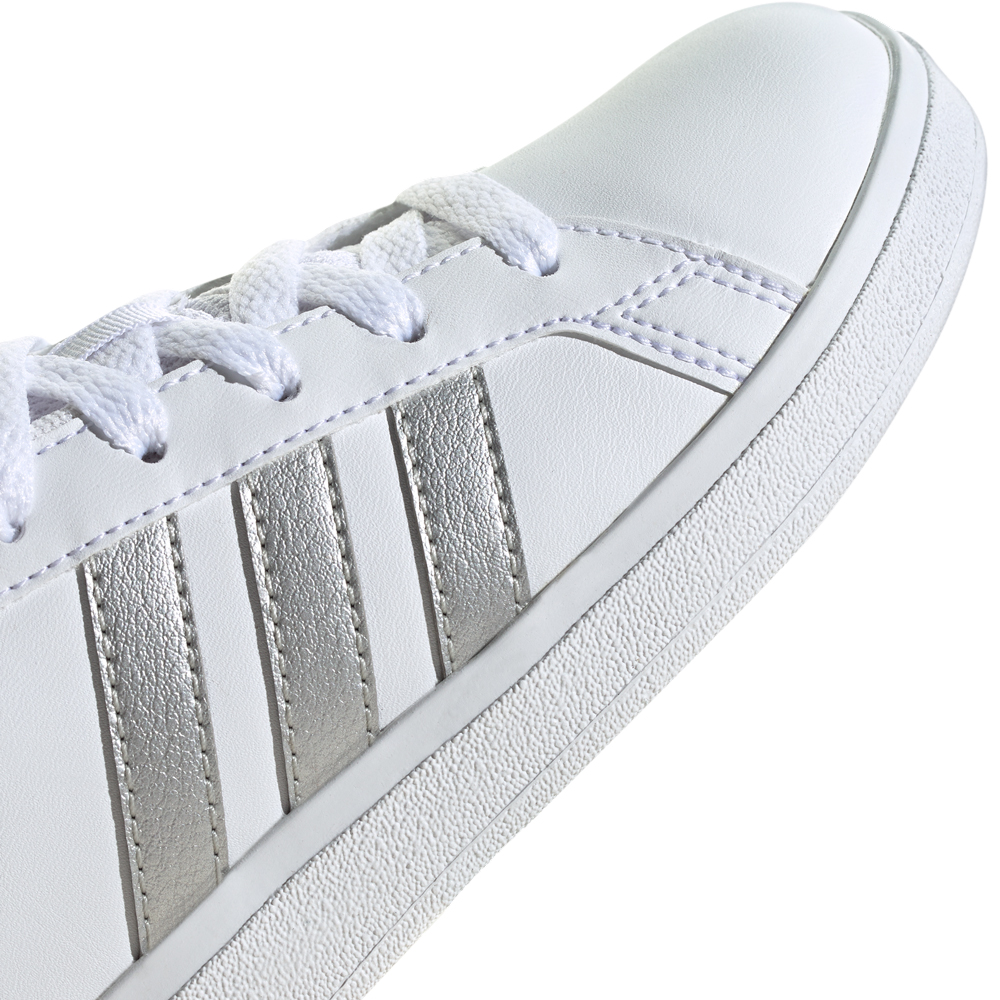 Grand Court 2.0 Tennis Lace-Up Sneaker Kinder footwear white