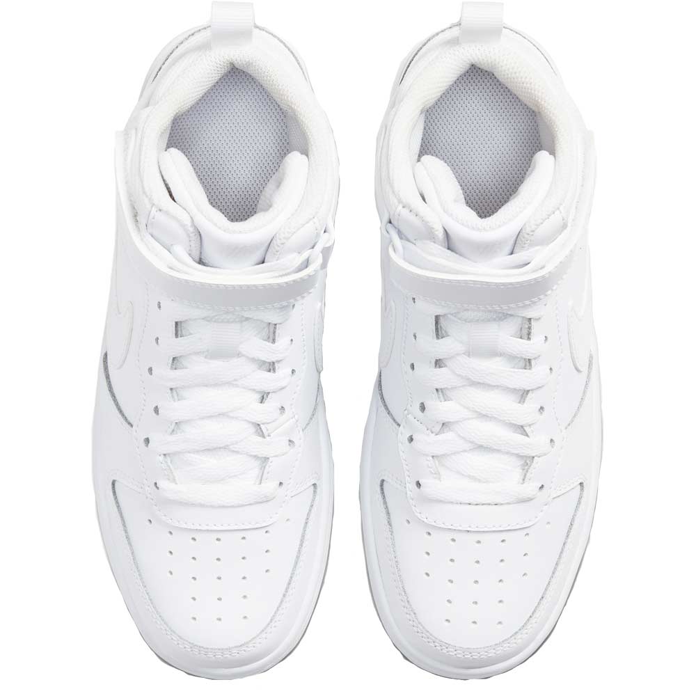 Court Borough Mid 2 Sneaker Kids white