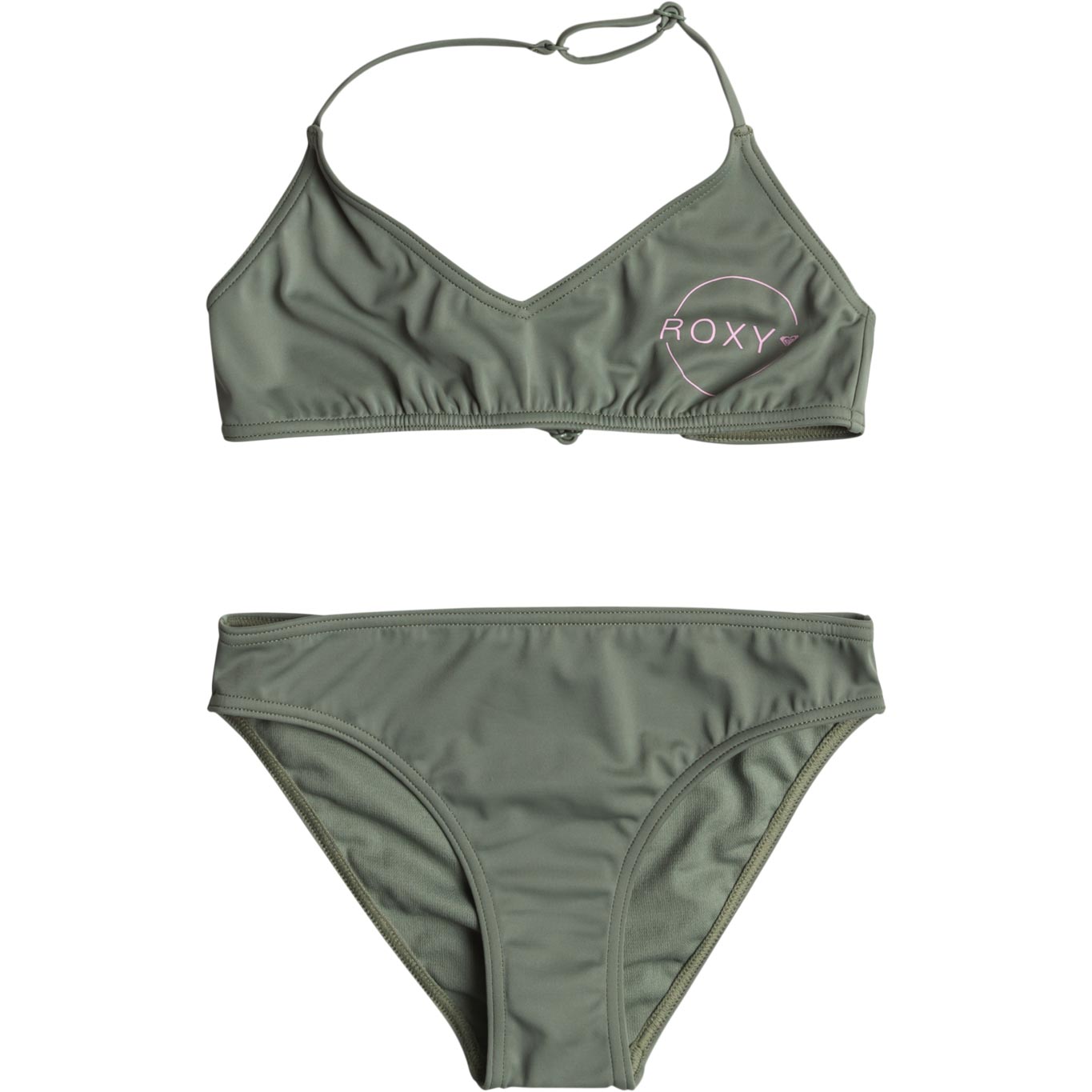 Basic Active Triangle Bikini Mädchen agave green