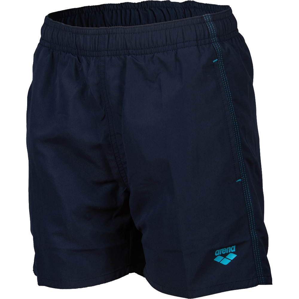 Solid Boxer Swim Shorts Boys navy turquoise