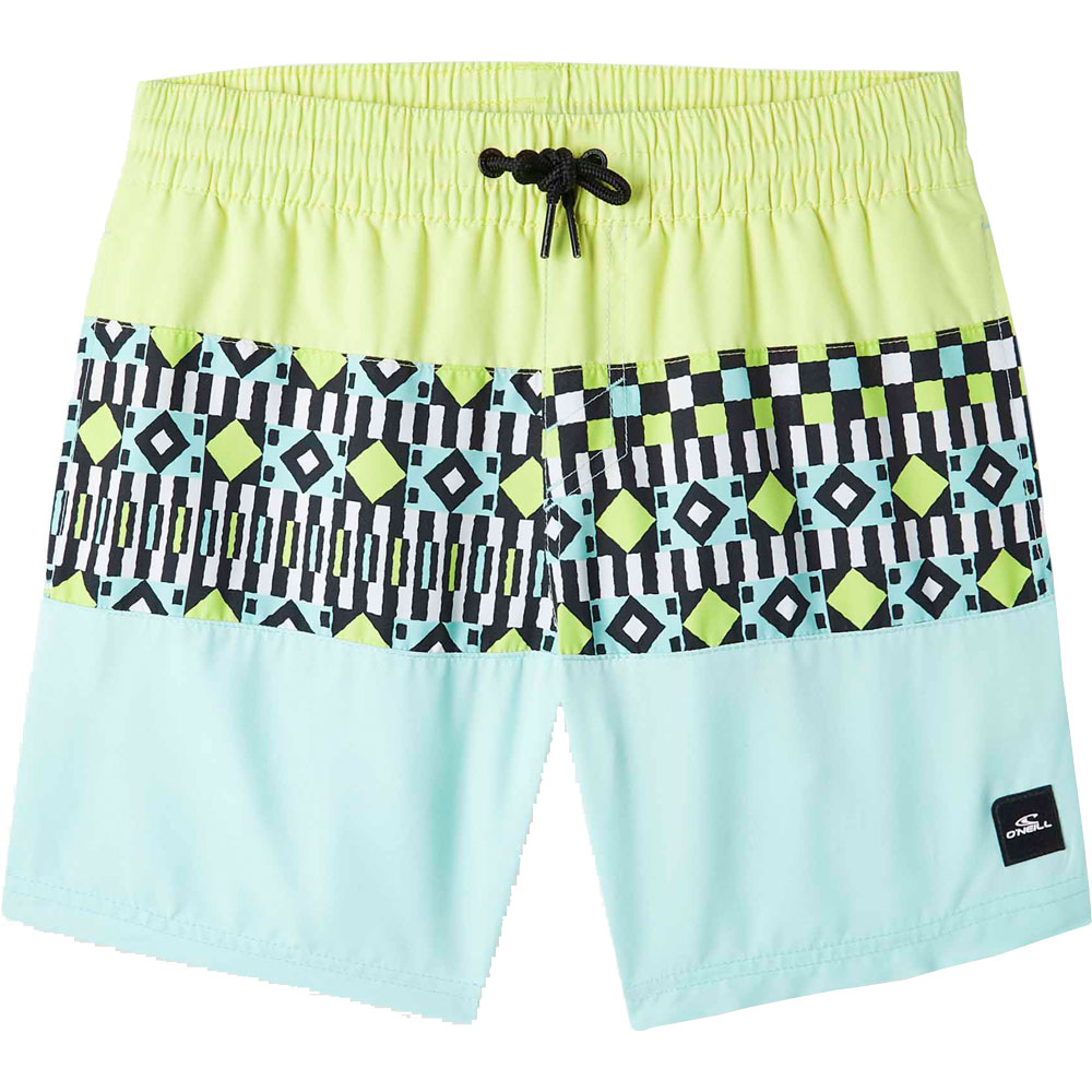 Cali Block Swimming Shorts Boys beach glass colour block