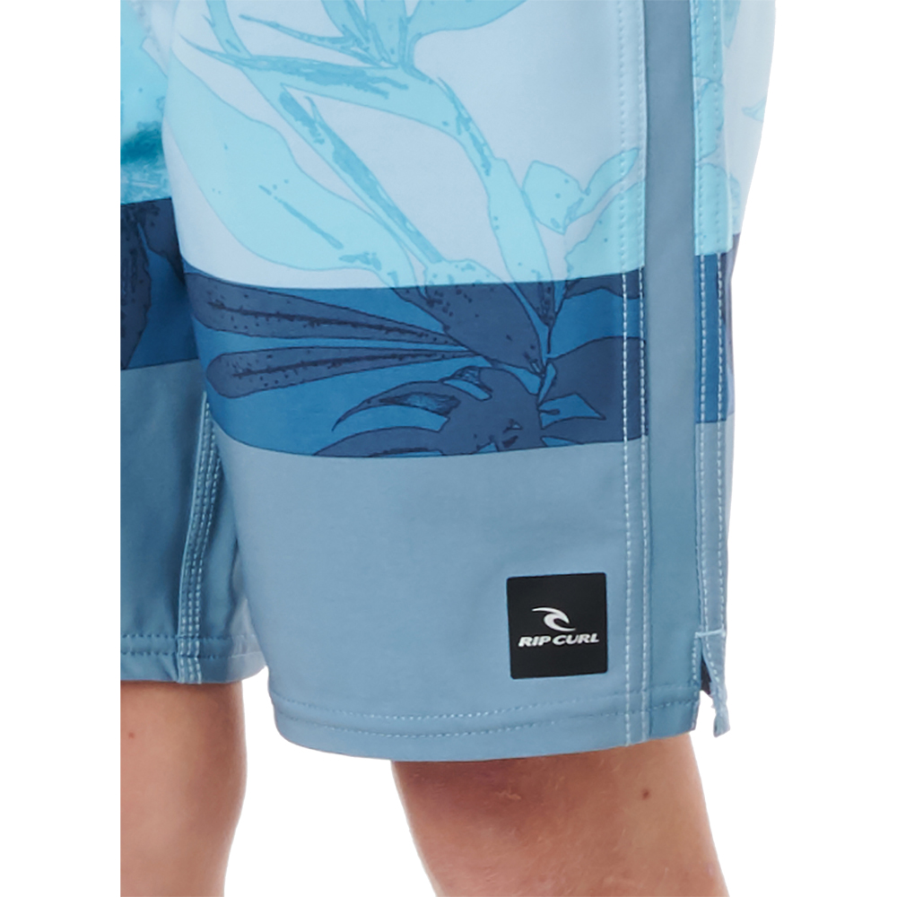 Mirage Fader Boardshort Boys mid blue