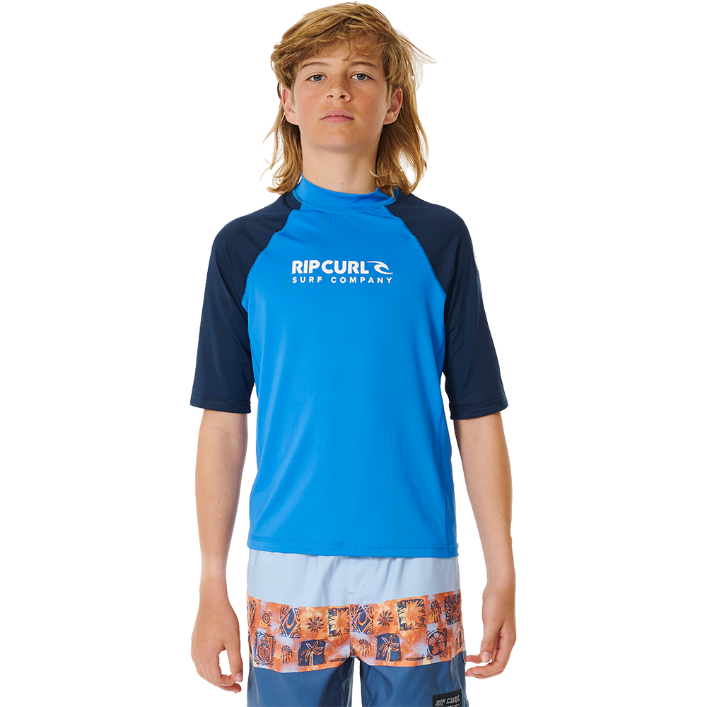 Shock UPF UV-Shirt Boys blue gum