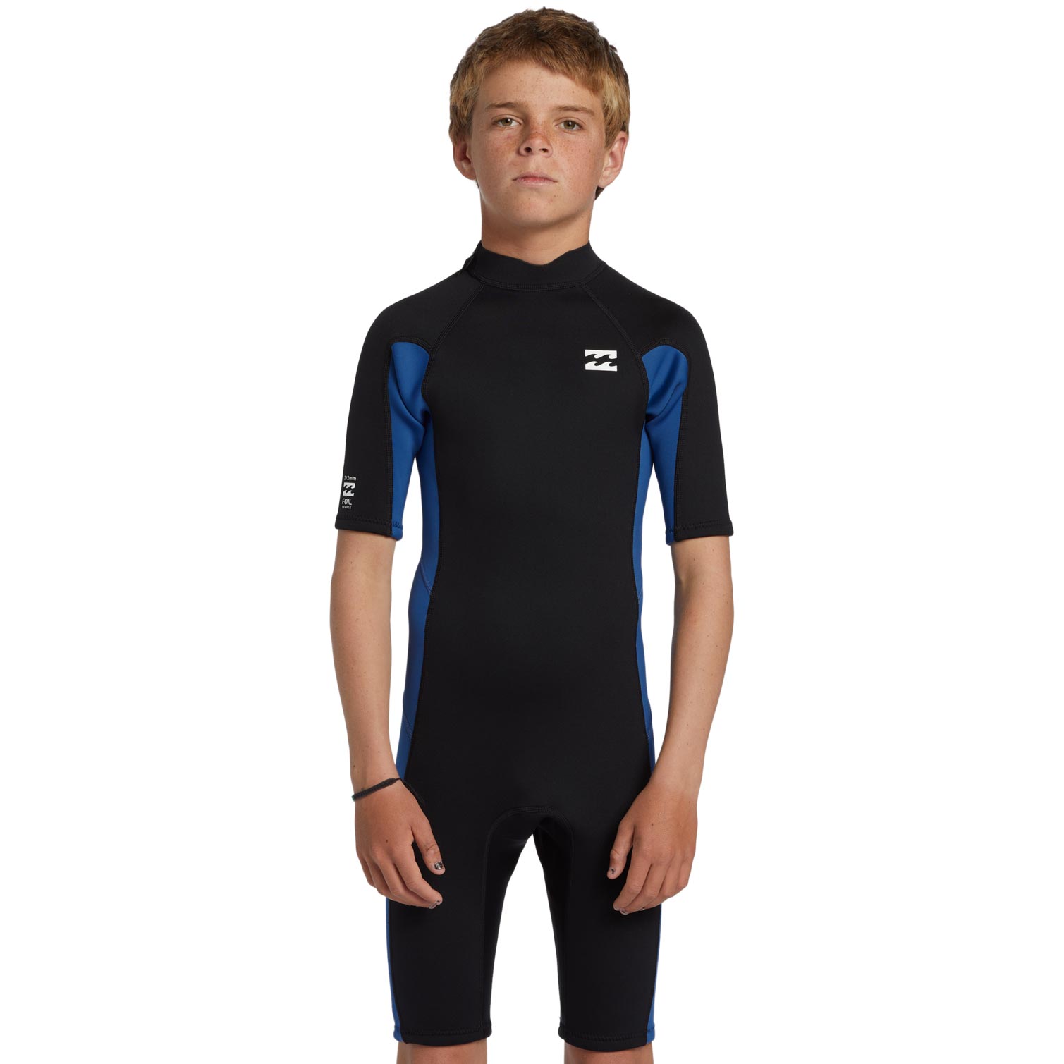 22 Foil Springsuit Jungen mid blue