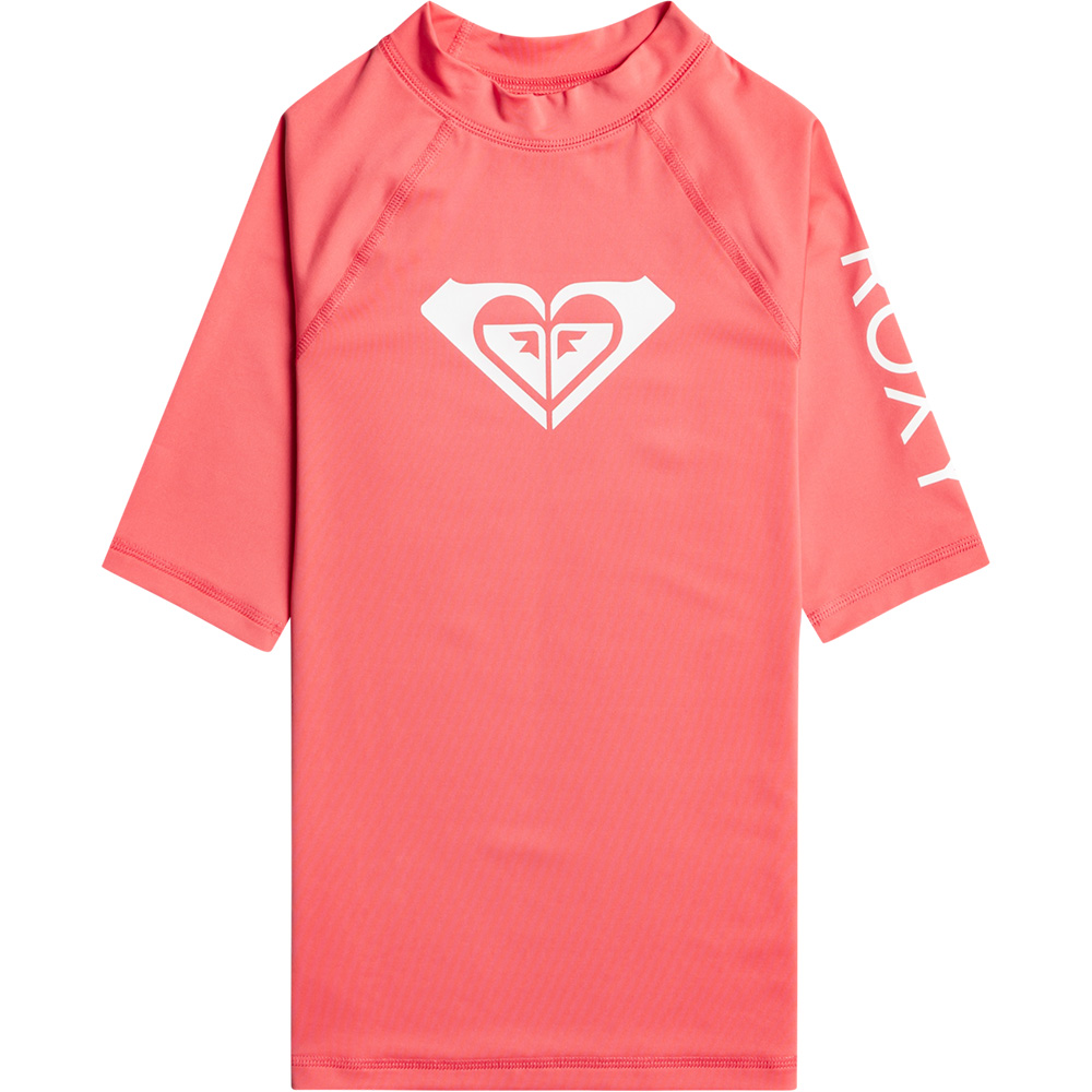 Wholehearted Rashguard Mädchen sun kissed coral