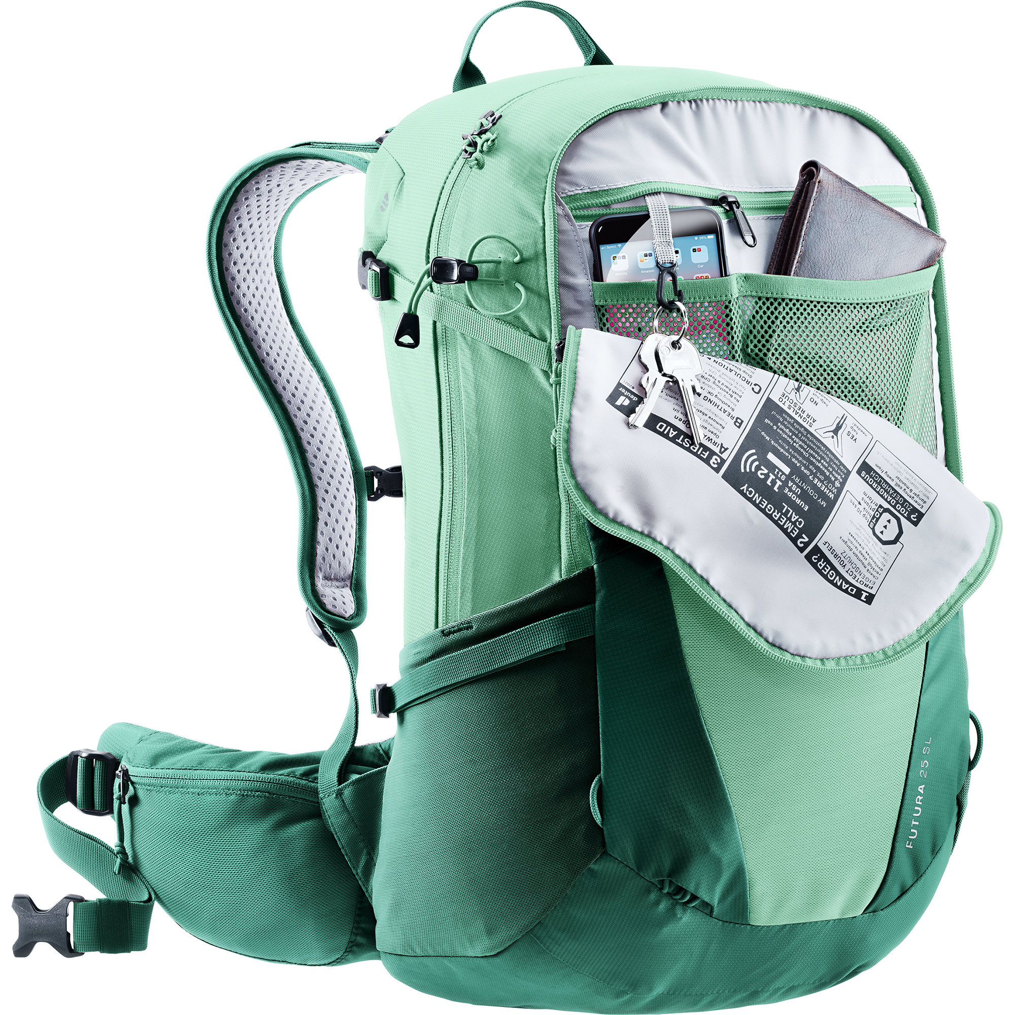 Futura 25l SL Backpack Women spearmint seagreen