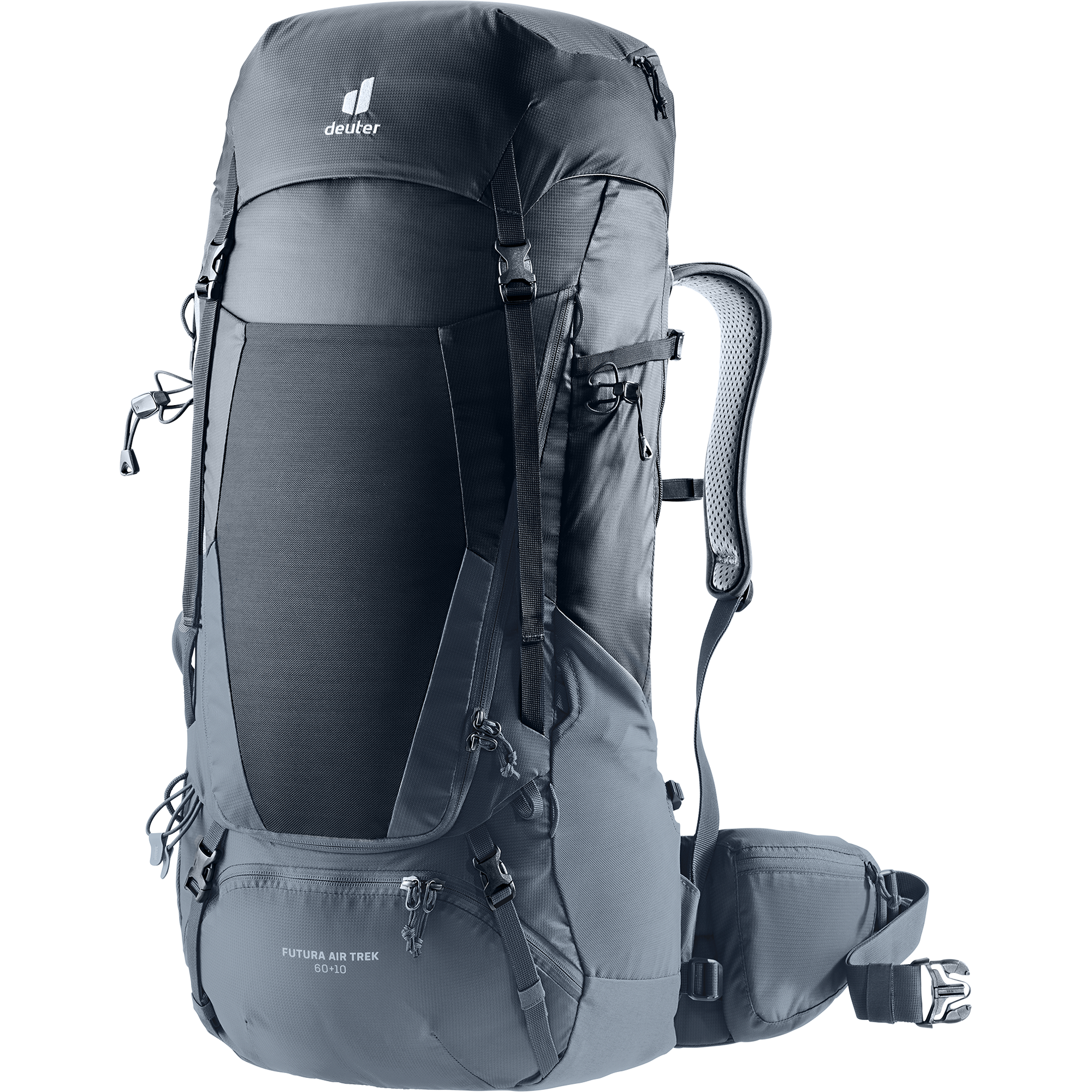 Futura Air Trek 60l + 10 Trekking Backpack black graphite