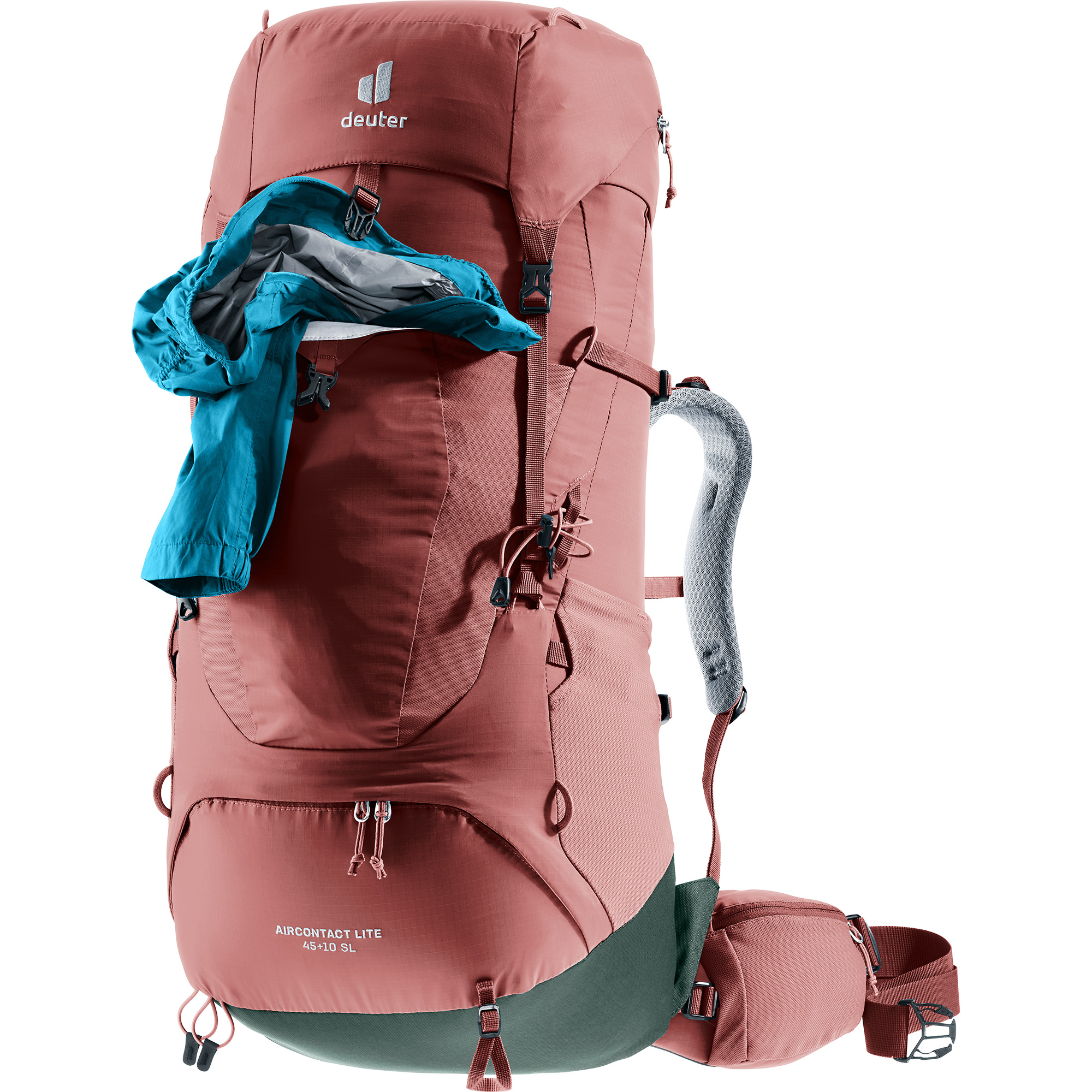 Aircontact Lite 45l + 10 SL Trekking Backpack Women caspia ivy