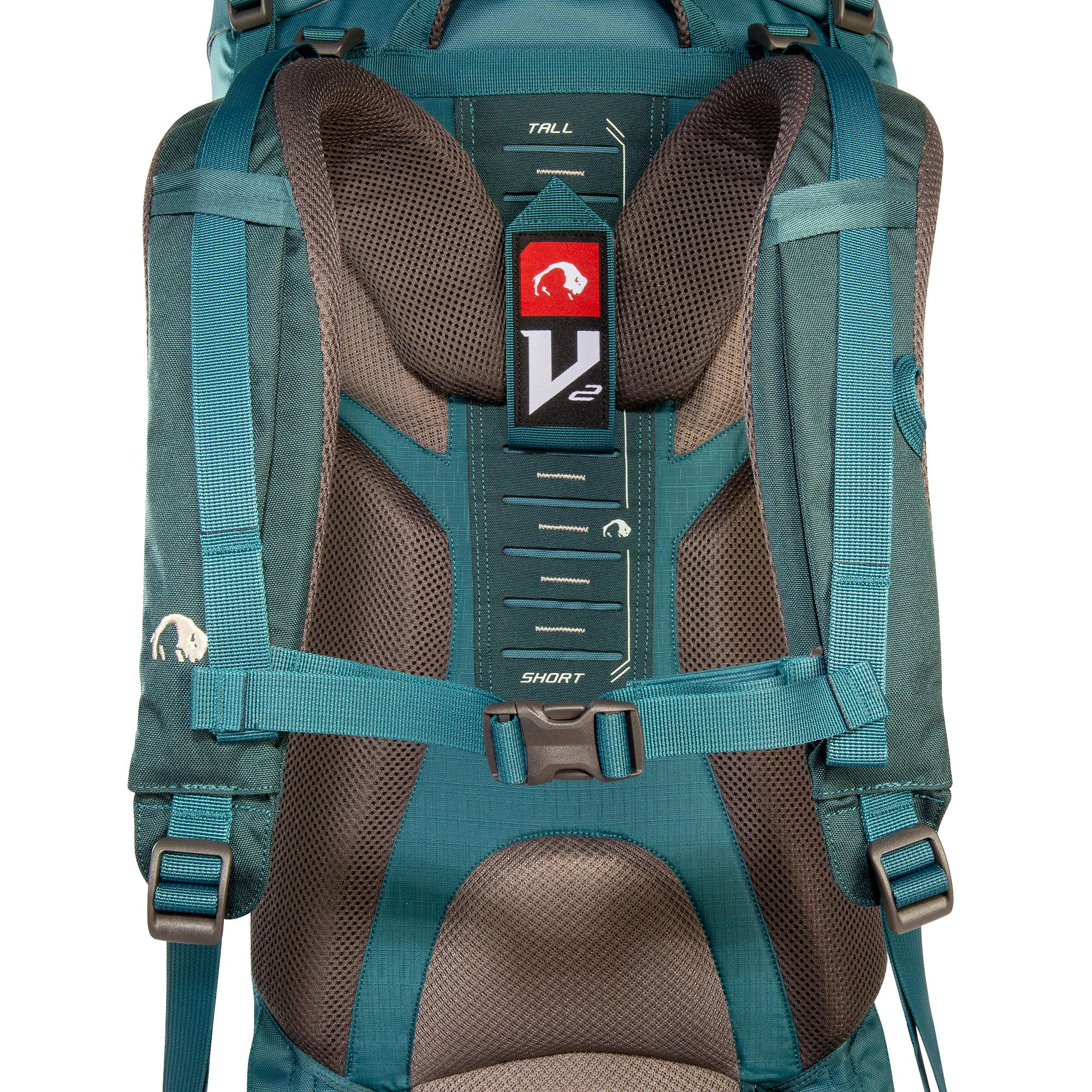 Yukon 70l+10l Trekking Backpack teal green