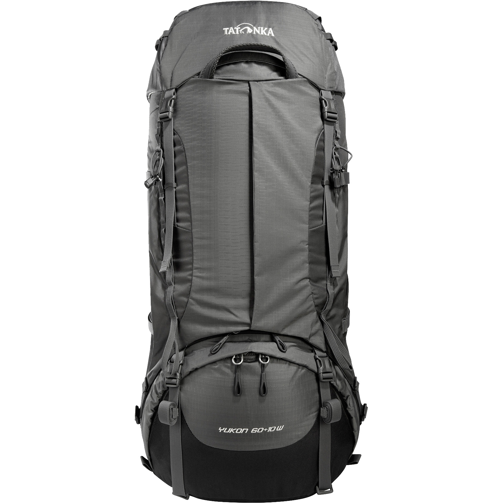 Yukon 60l+10l Trekking Backpack Women titan grey