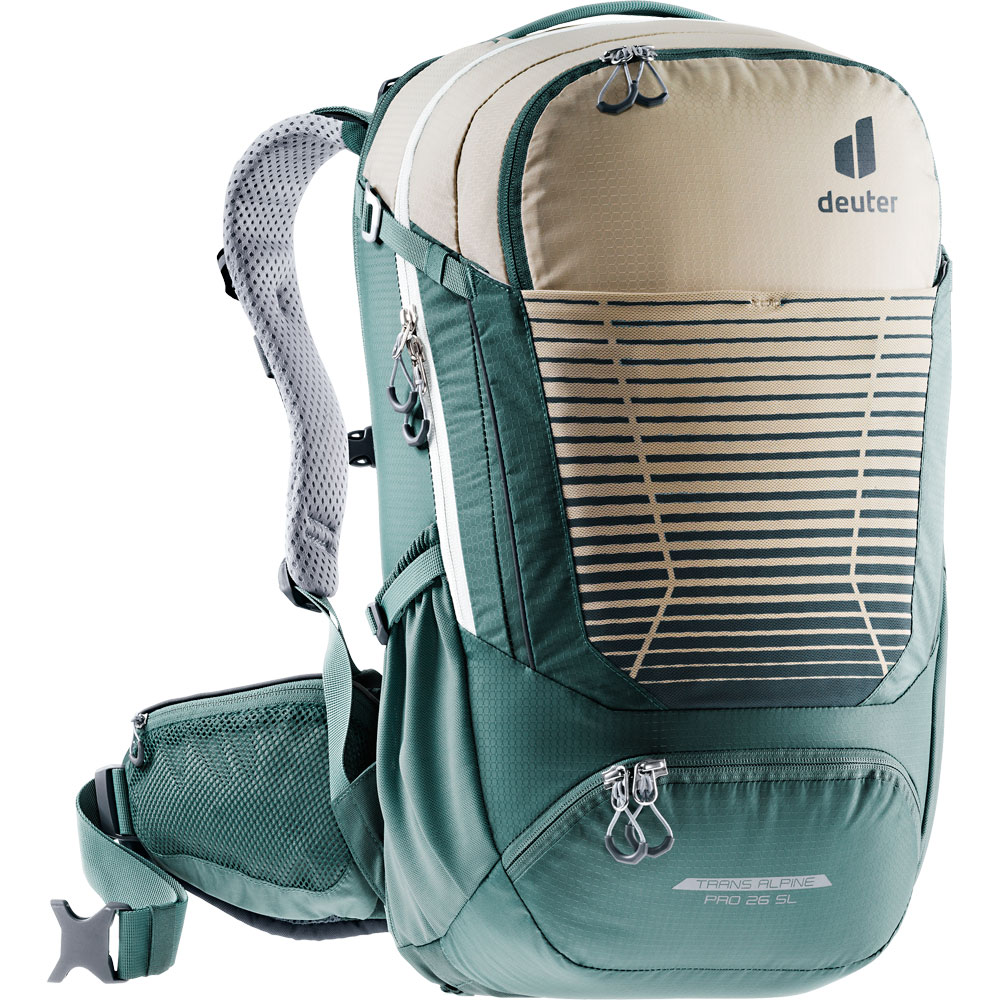 Trans Alpine Pro 26l SL Bike Backpack Women sand teal