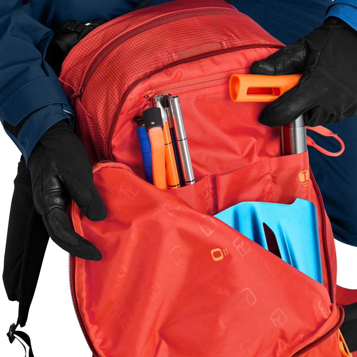 Switchback 32l Skitouring Backpack hot orange