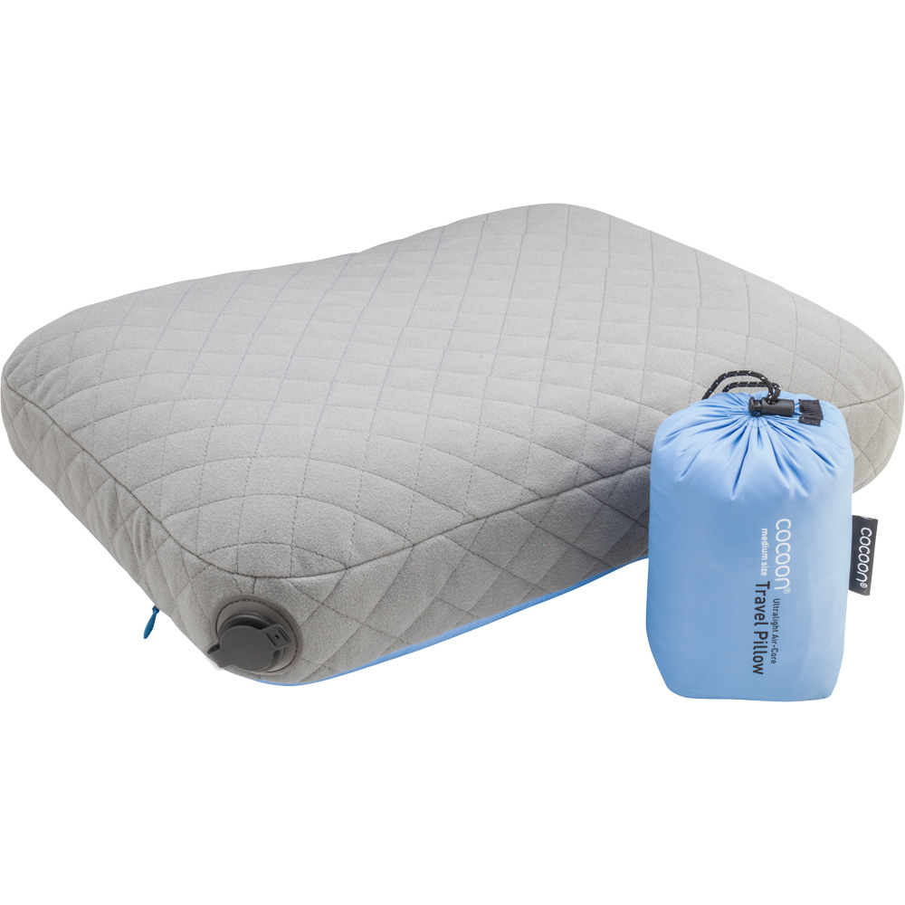 Air Core Kissen Ultralight Größe 4 light-blue grey