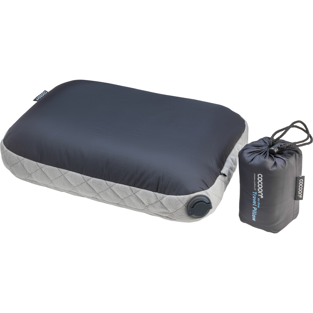 Air Core Pillow charcoal smoke grey