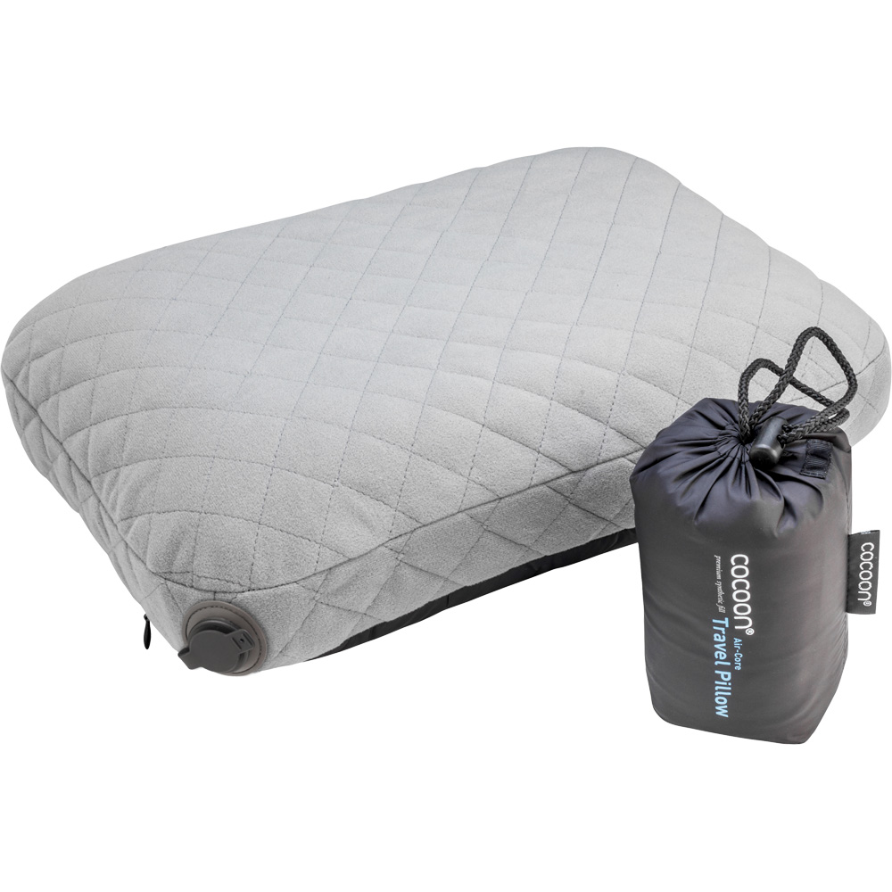 Air Core Pillow charcoal smoke grey