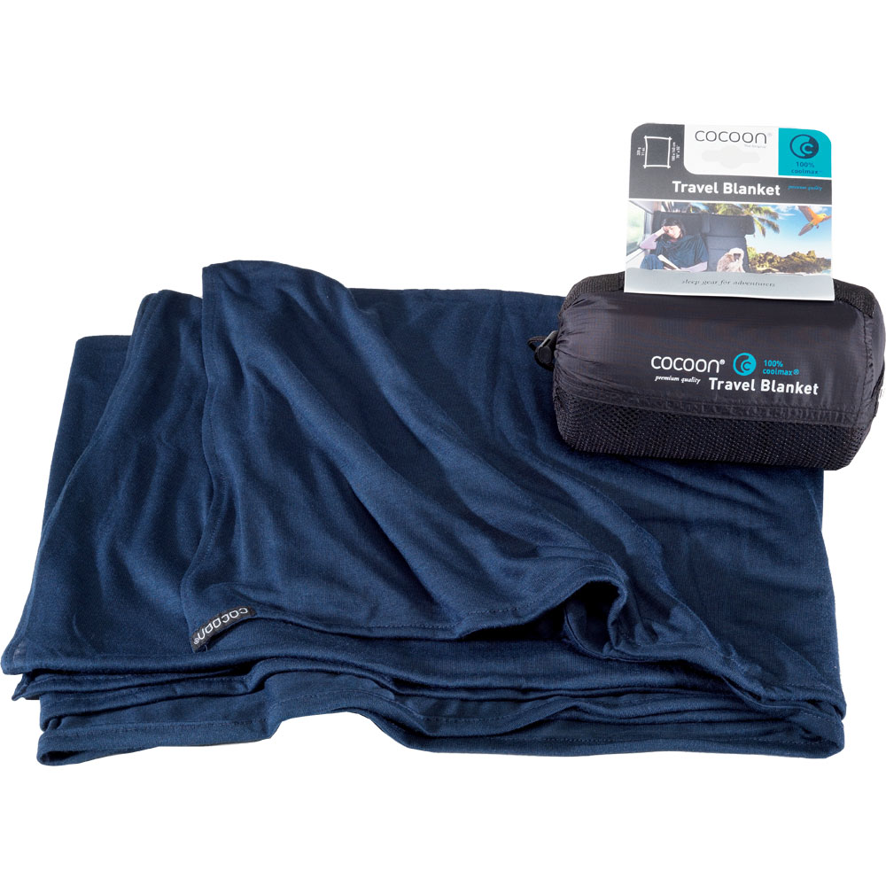 Coolmax Travel Blanket navy