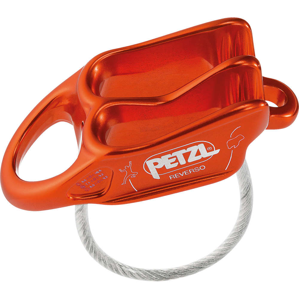 Reverso® Belay Devices red orange