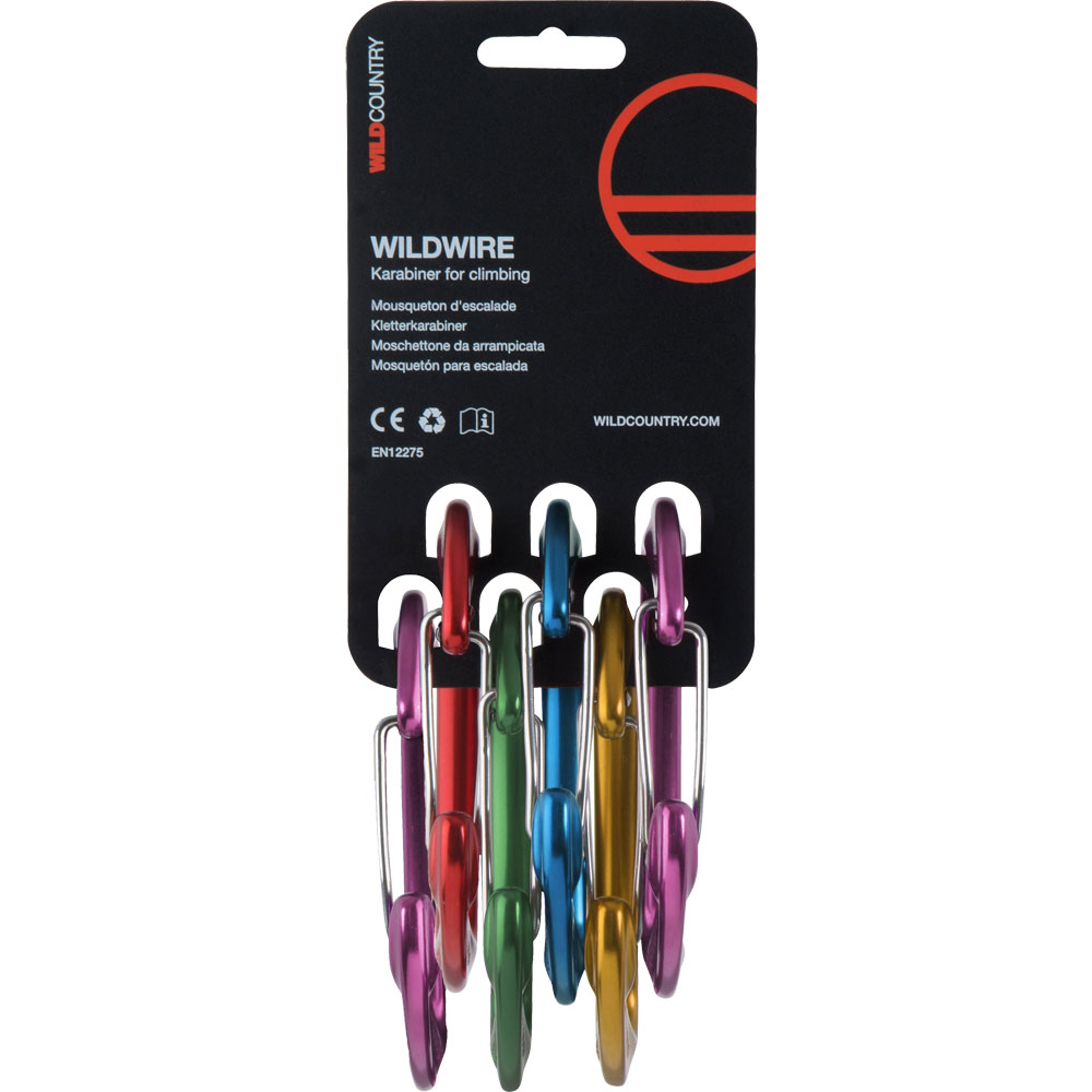 Wildwire Rack Karabinerset 6er Pack