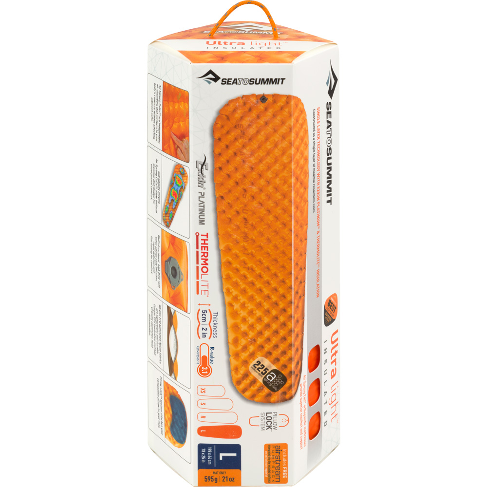 UltraLight Insulated Air Mat Large orange