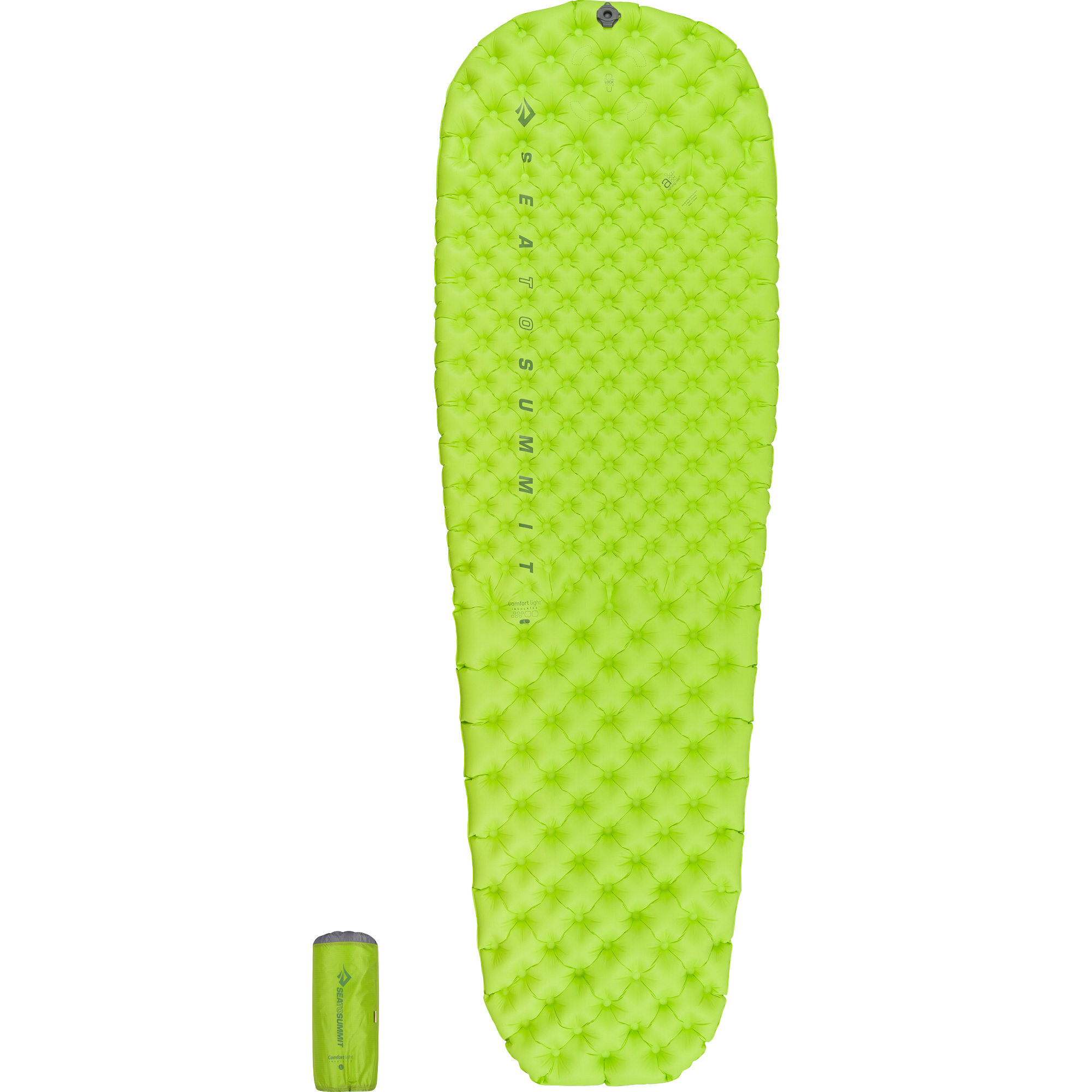 Comfort Light ASC Insulated Mat Regular Isomatte grün