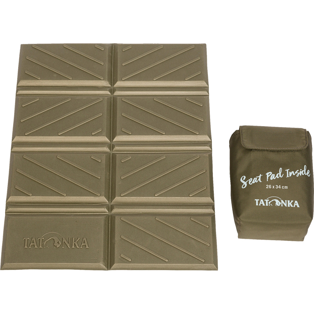 Foldable Seat Mat Sitzunterlage olive