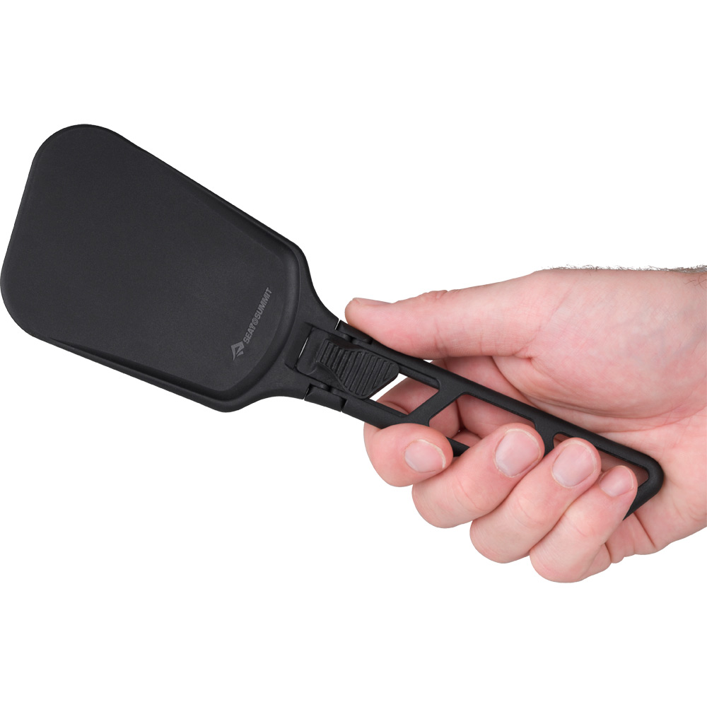 Camp Kitchen Folding Spatula black