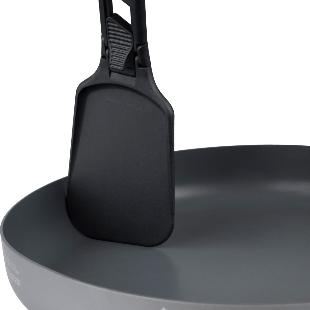 Camp Kitchen Folding Spatula black