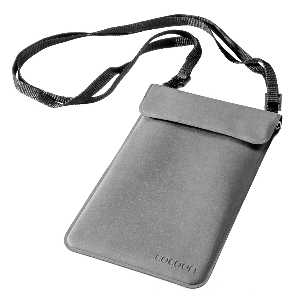 Waterproof Neck Wallet anthracite