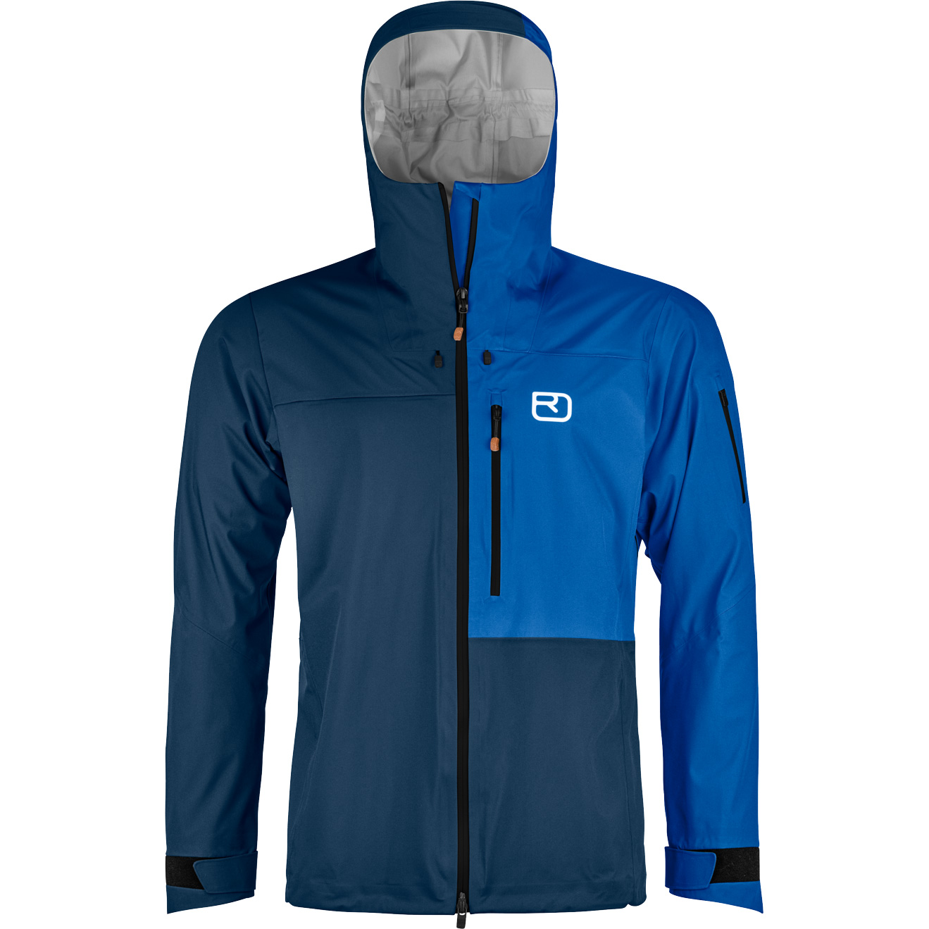 3L Ortler Hardshelljacke Herren deep ocean