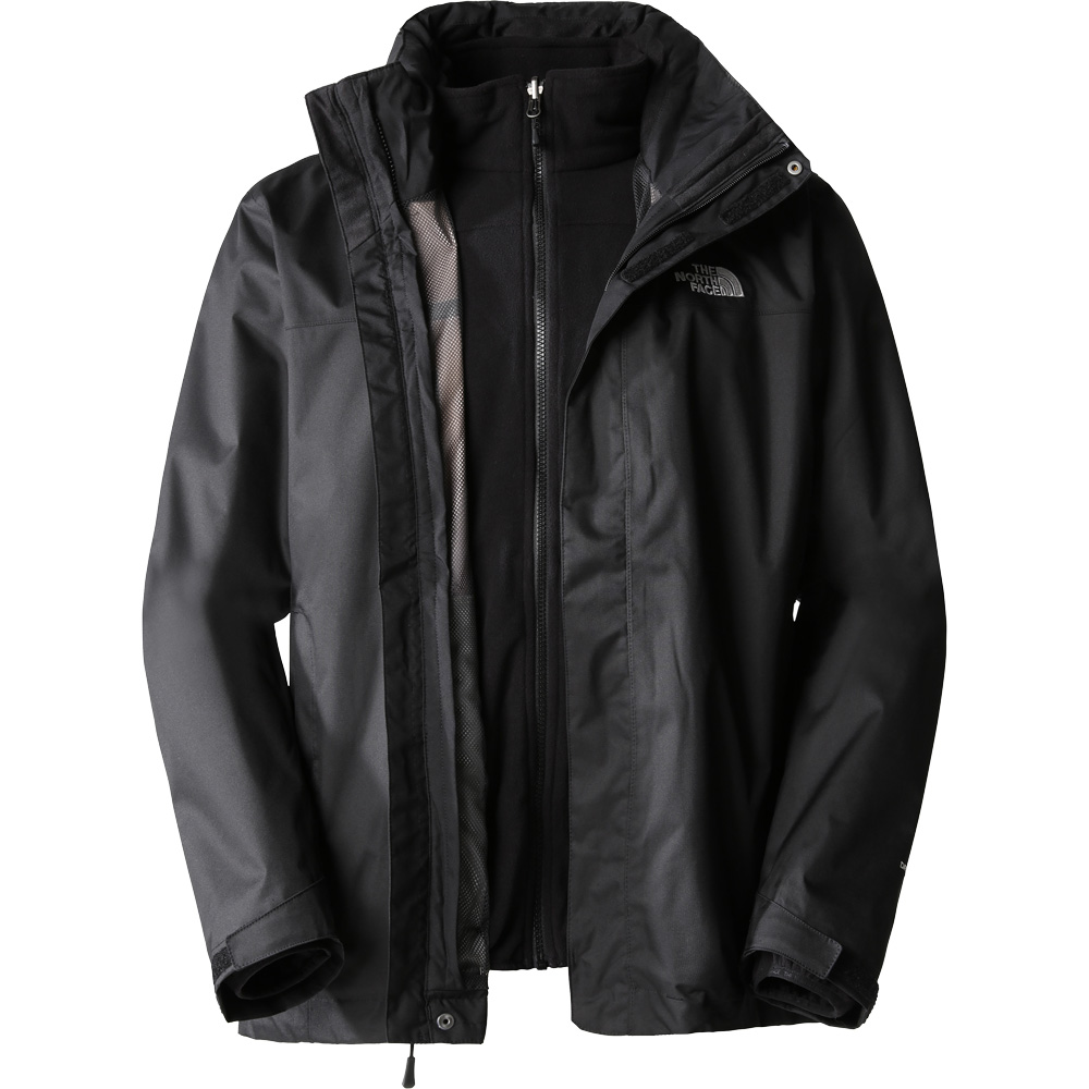 Evolve II Triclimate Doppeljacke Herren schwarz