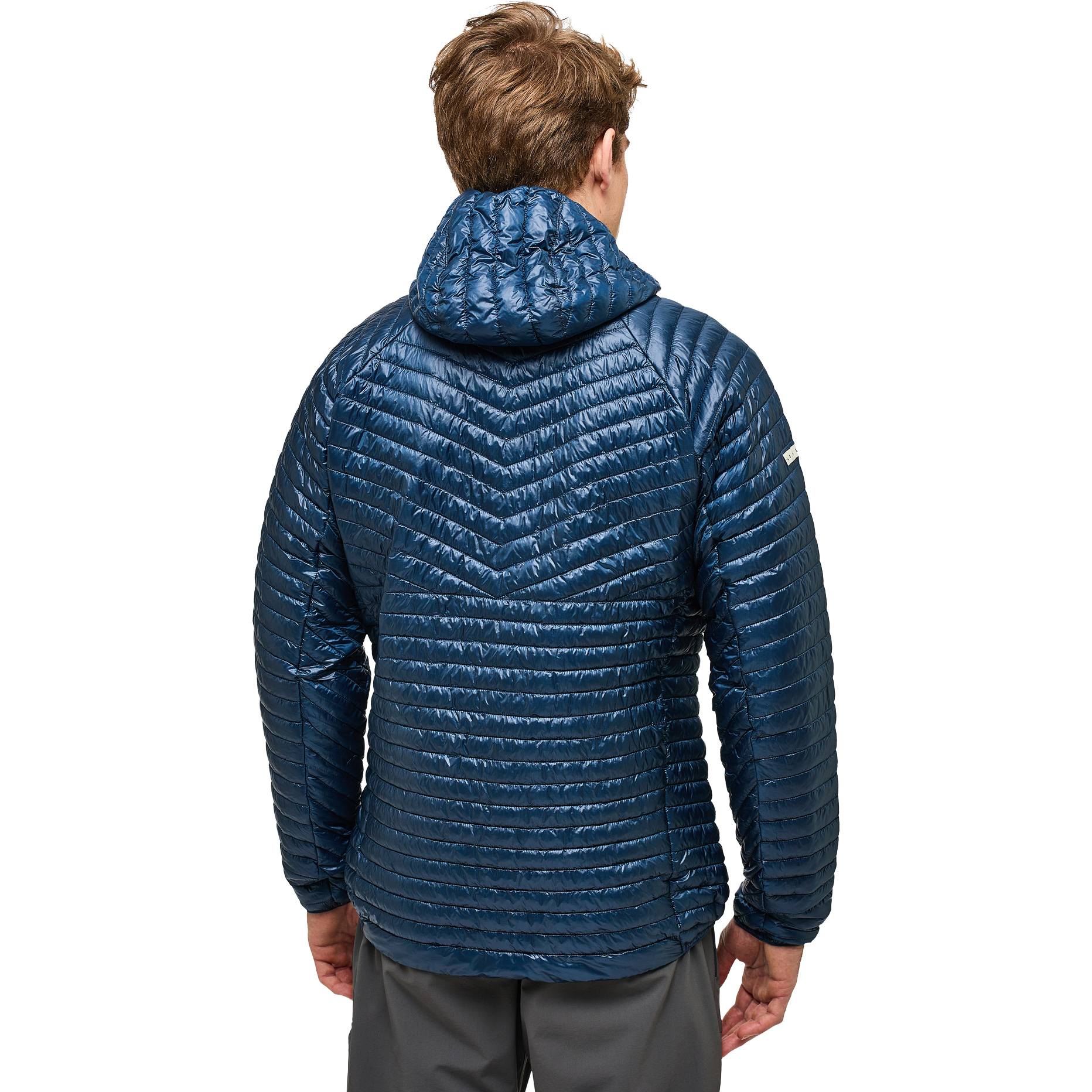 L.I.M Mimic Hood Insulating Jacket Men tarn blue