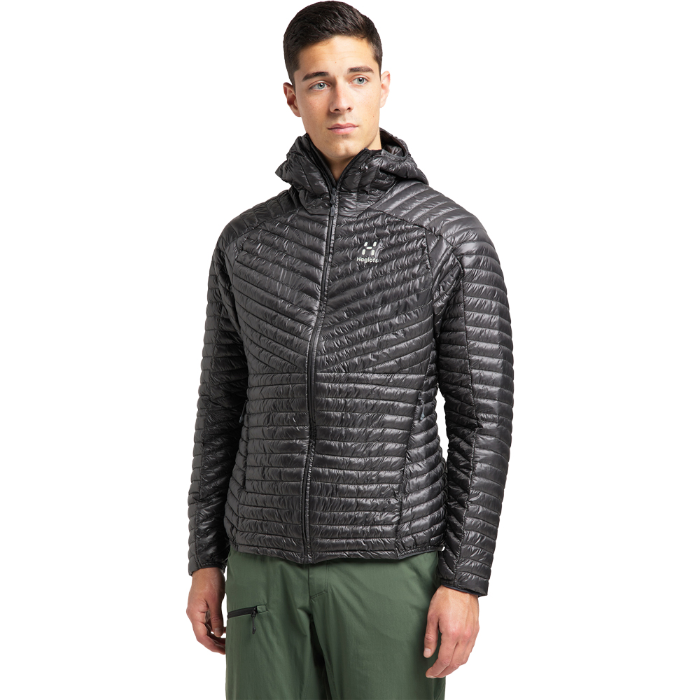 L.I.M Mimic Hood Insulating Jacket Men magnetite