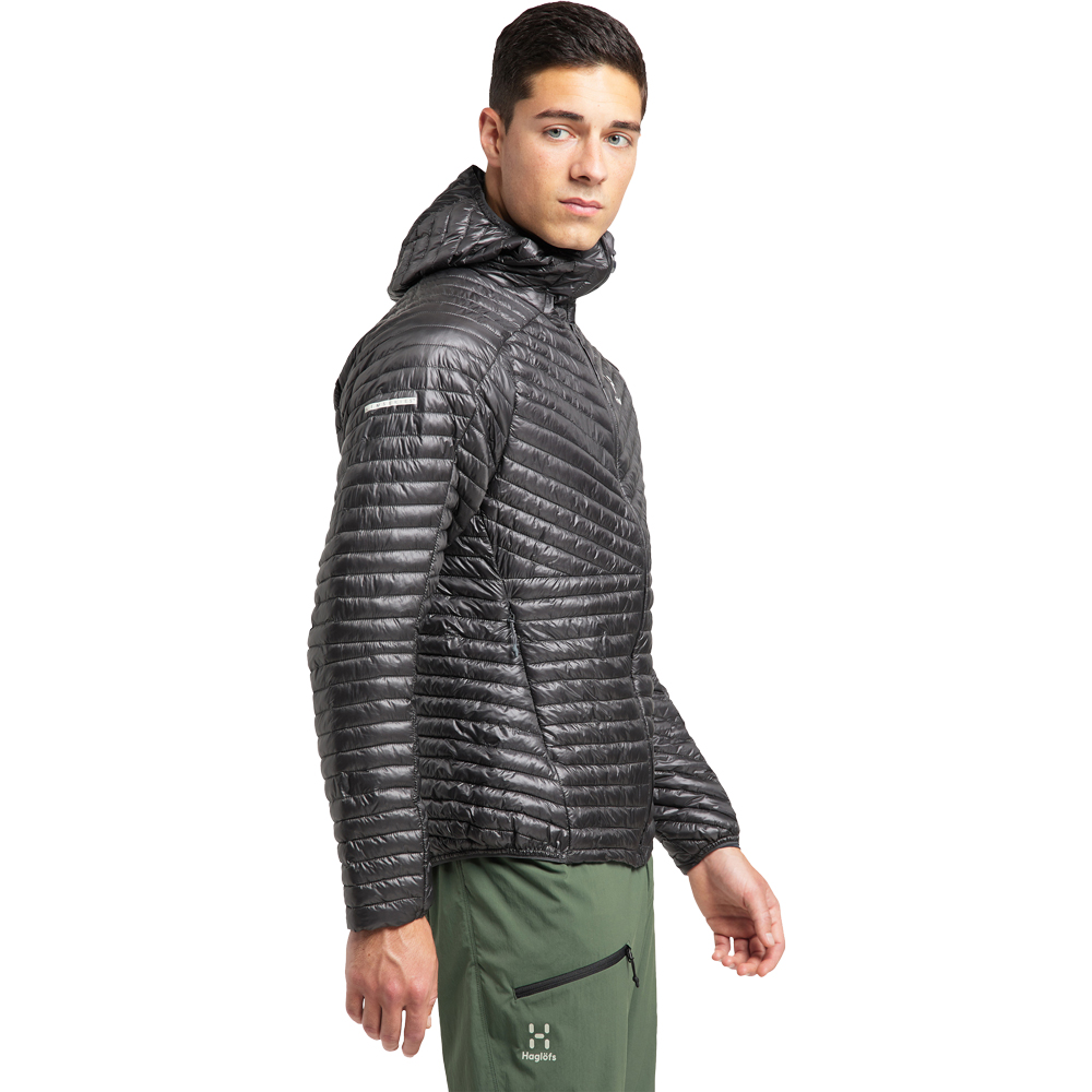 L.I.M Mimic Hood Insulating Jacket Men magnetite