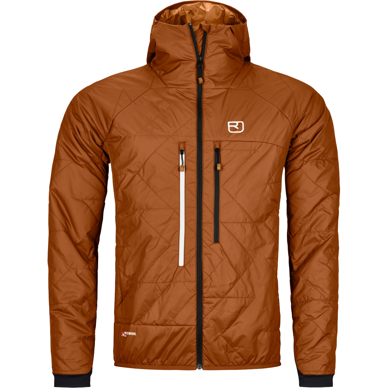 Swisswool Piz Boè Isolationsjacke Herren bristle brown