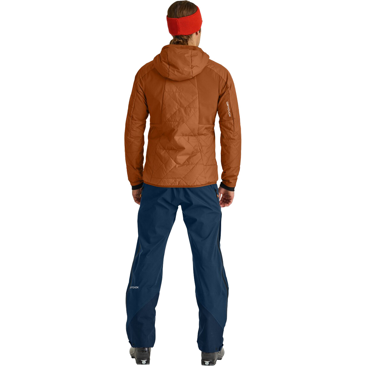 Swisswool Piz Boè Isolationsjacke Herren bristle brown