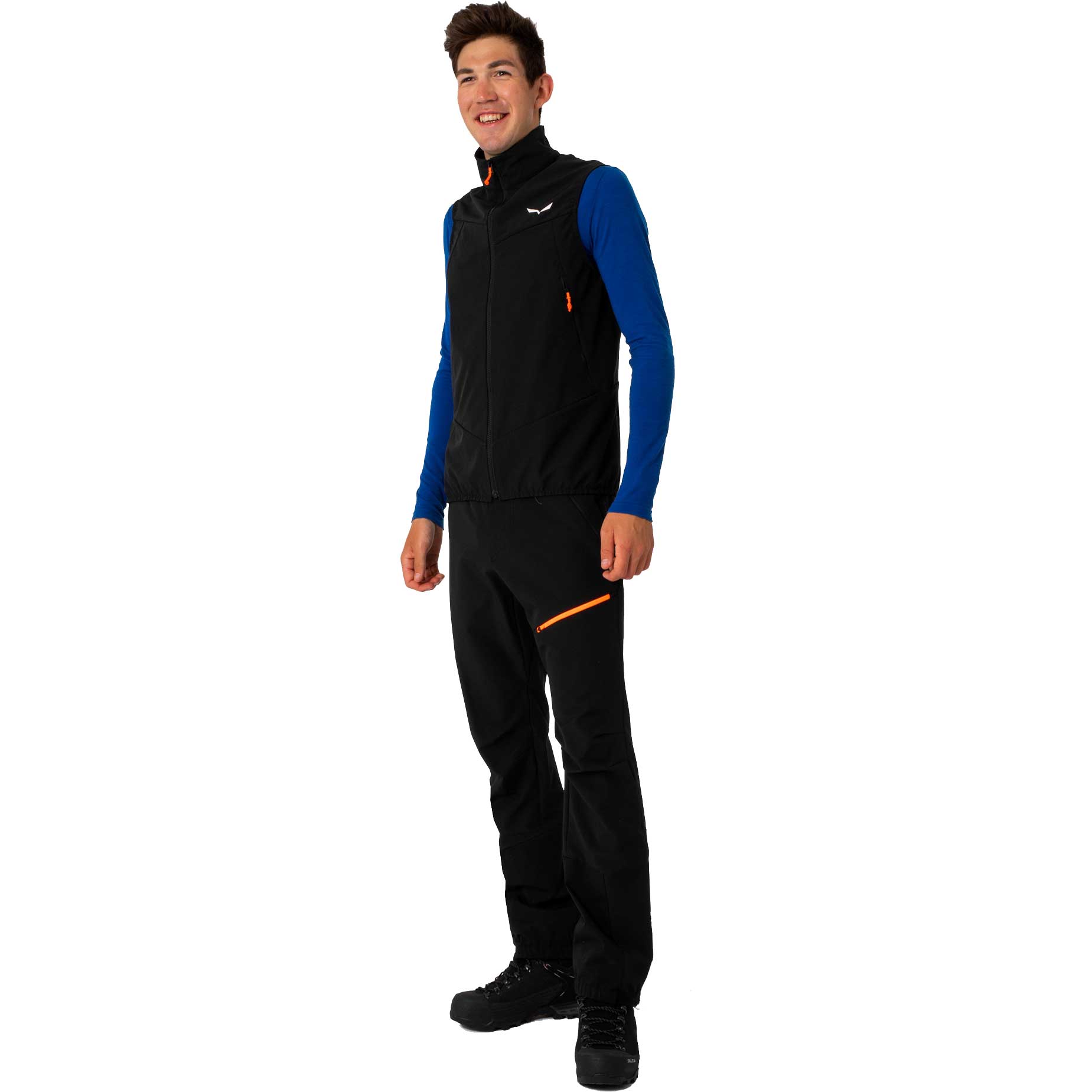 Sella Softshell Pants Men black out