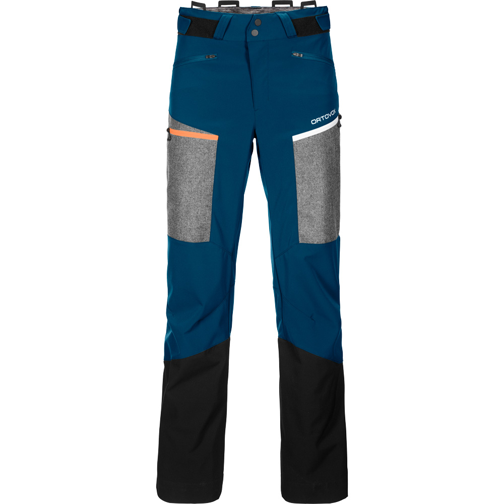 Pordoi Softshellhose Herren petrol blue